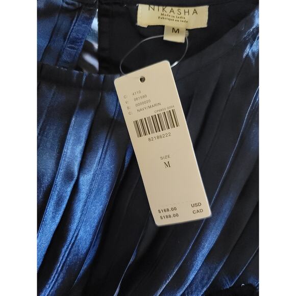 Nikasha Pleated Blouse Anthropologie - New Medium - Picture 6 of 8